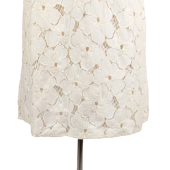 Dv Dolce Vita White Floral Off White Shift Dress - Picture 4 of 12